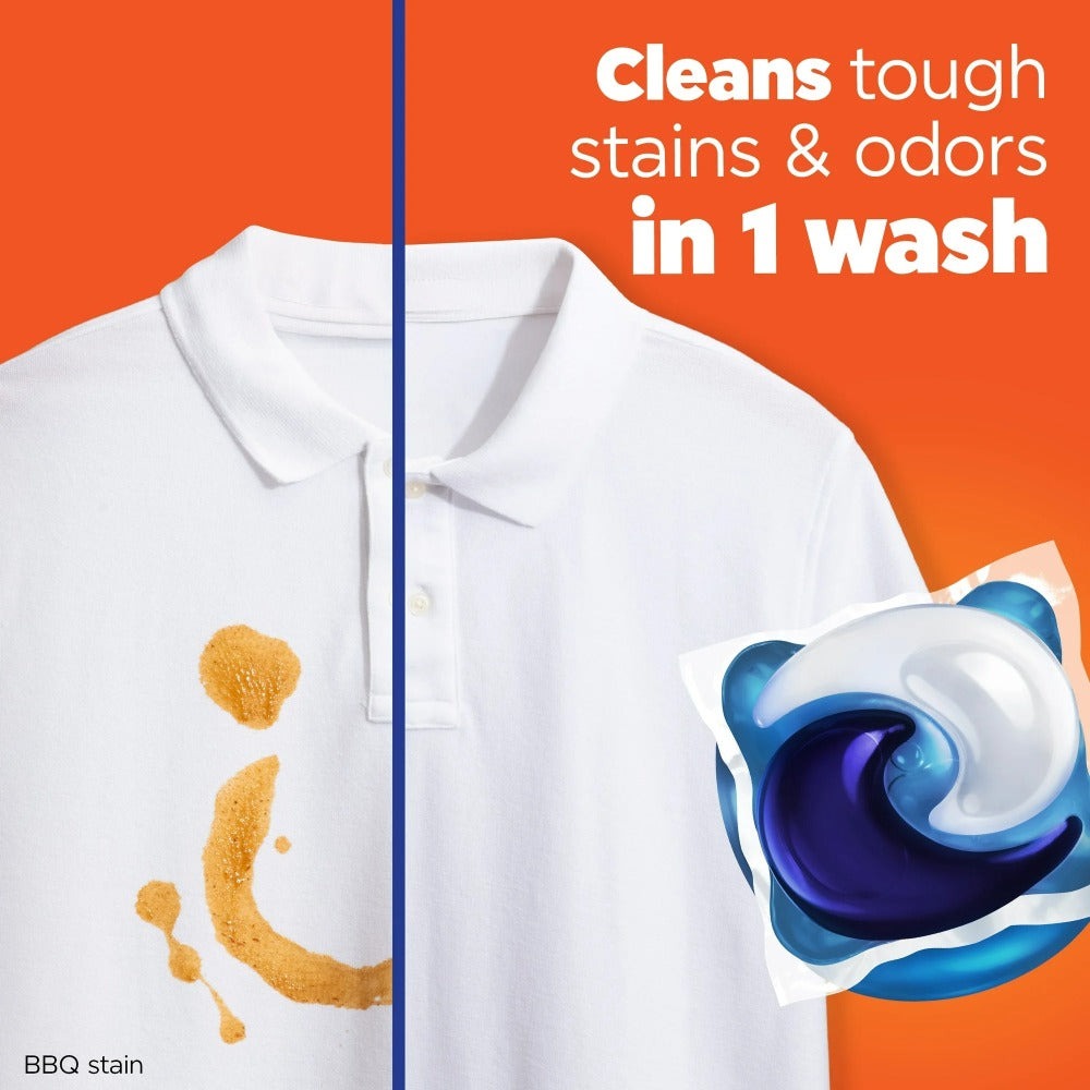 Tide PODS Liquid Laundry Detergent Packs Spring Meadow Scent 16 Count Pre-Measured Pods Stain Remover HE Compatible Top Load Front Load Washing Machine - product image 3