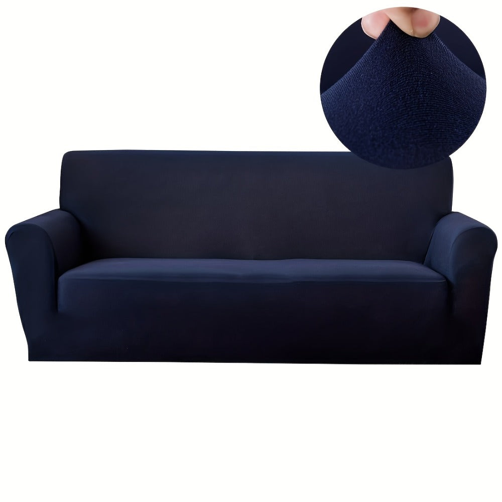 Elastic Anti-Slip Sofa Cover - Stretch Pet Friendly Couch Slipcover with Cat Paw Protection, Easy Care Fabric for Living Room Bedroom Office, 7 Colors 1-4 Seater - product image 24