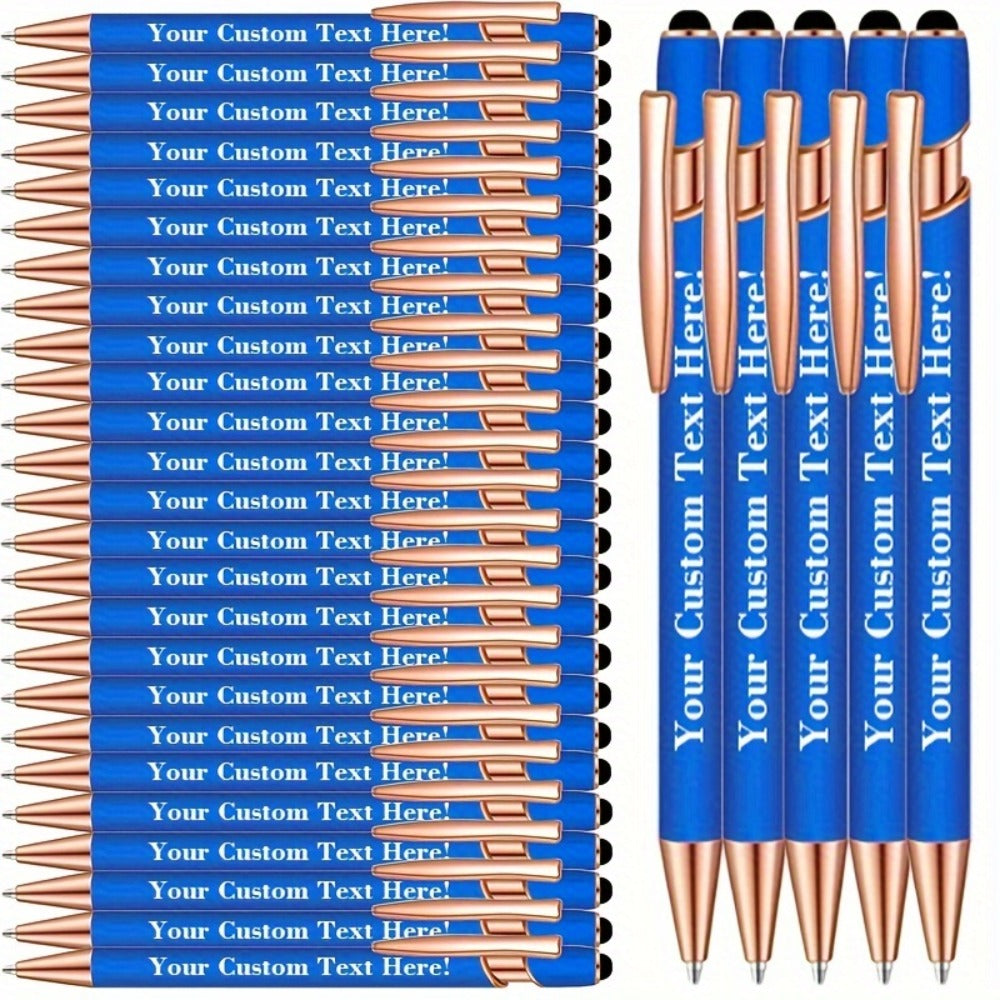 Ballpoint Stylus Pens 30 Pack – 2-in-1 Touchscreen Stylus & Ballpoint Pen with Comfortable Grip, Personalized Engraving, Bulk Set for Office, School, Wedding & Party Favors - product image 12