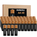 48 Pcs AA Alkaline Batteries – 12-Year Shelf Life, Ideal for Clocks, Radios, and Toys (Single-Use)