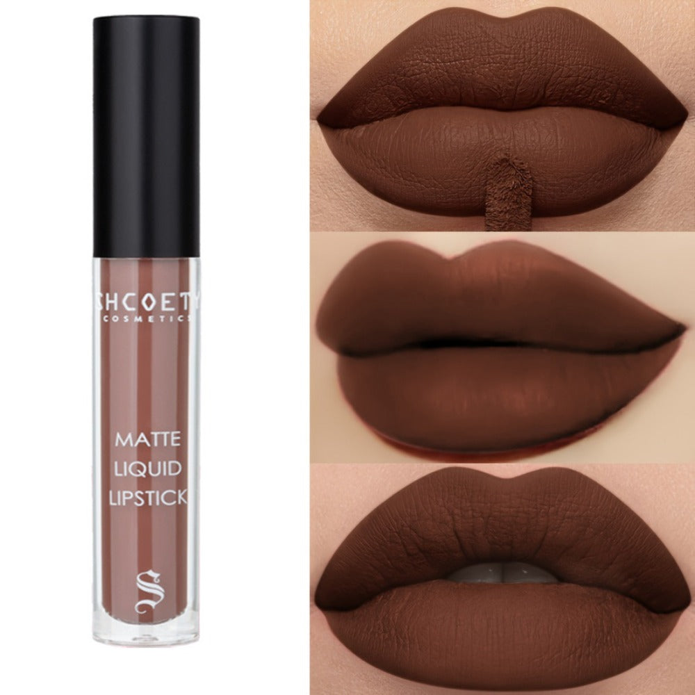 Bear Lip Glaze Set 3 Colors — Cute Bear Packaging Velvet Matte Waterproof Liquid Lipstick in Brown Pink & Red, Non-Stick Non-Greasy Long-Lasting Formula, Gift for Women Girls & Bea - product image 16