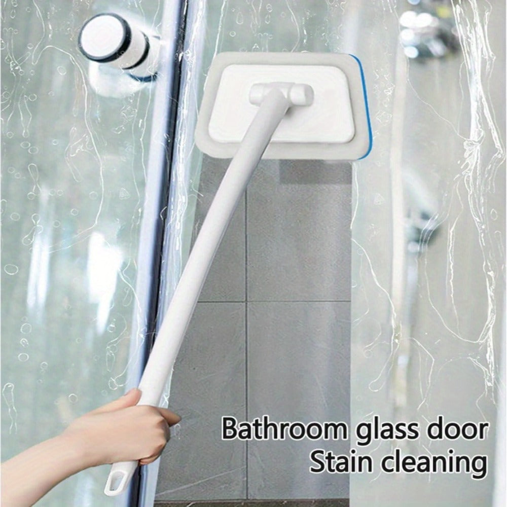 Cleaning Brush Set 16pcs All-Purpose Deep Clean System | 2-in-1 Bath Scrubber & Window Squeegee with 22" Extendable Handle | 90° Rotating Head Bathtub Brush Kit for Indoor & Outdoo - product image 14