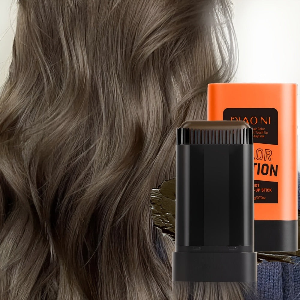 Portable Gray Root Cover Stick 2pcs — Disposable Hair Root Touch-Up with Plant-Based Squalane | Instant Long-Lasting Gray Coverage | No Water Needed | 3 Shades | All Hair Types - product image 11