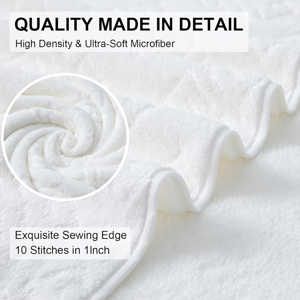 700GSM Bath Towel Set 8 Piece Extra Large Ultra Soft Thick - Highly Absorbent Quick Dry | 2 Oversized Bath Towels 2 Hand Towels 4 Washcloths | 16 Colors | Bathroom Hotel Gym Spa Ad - product image 18