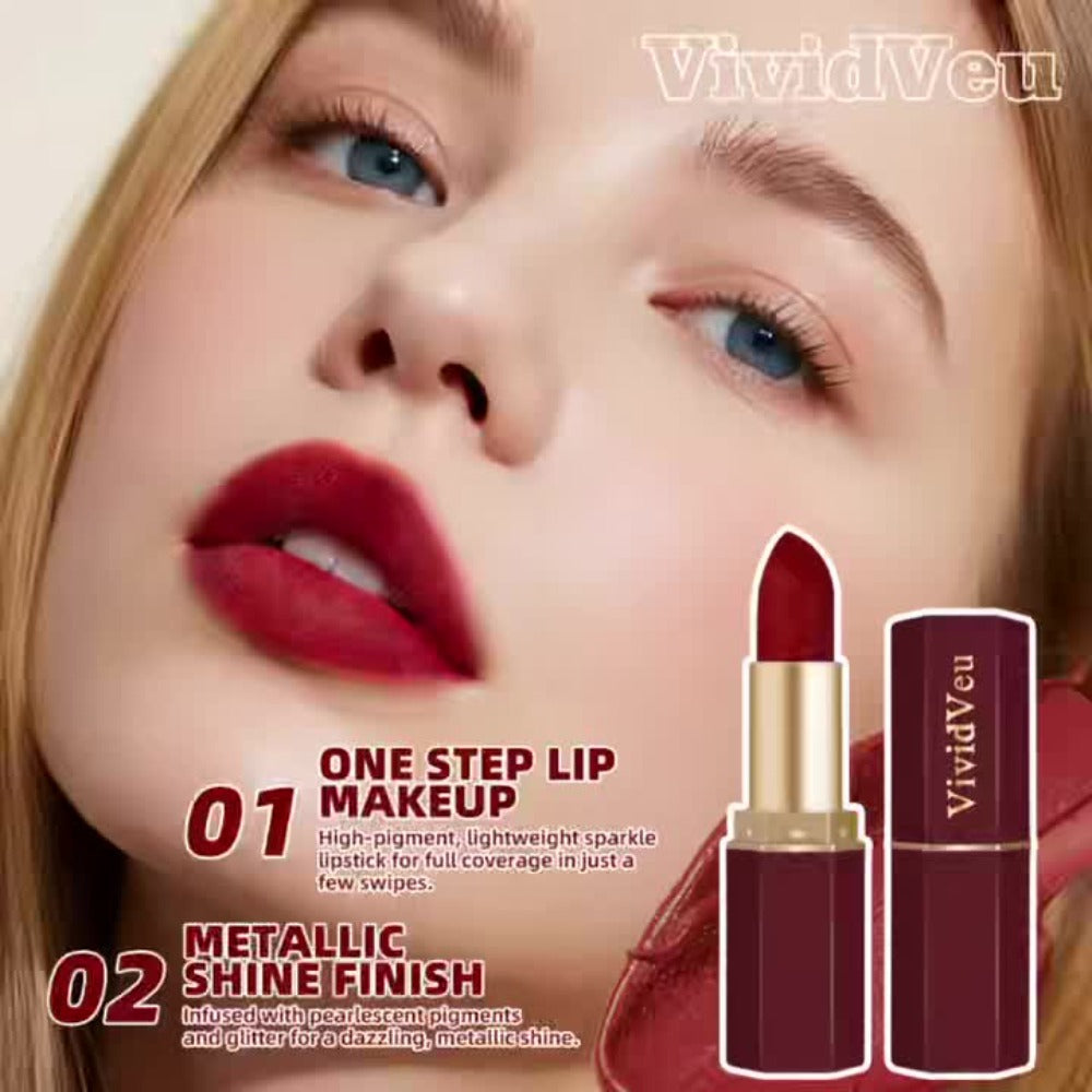 Berry Lipstick Set 6pcs Squalane Moisturizing Cream Formula — Smooth Buildable Color Rose to Deep Plum, Easy-Apply for All Skin Tones, Holiday Halloween Christmas Makeup Gift for W - product image 9