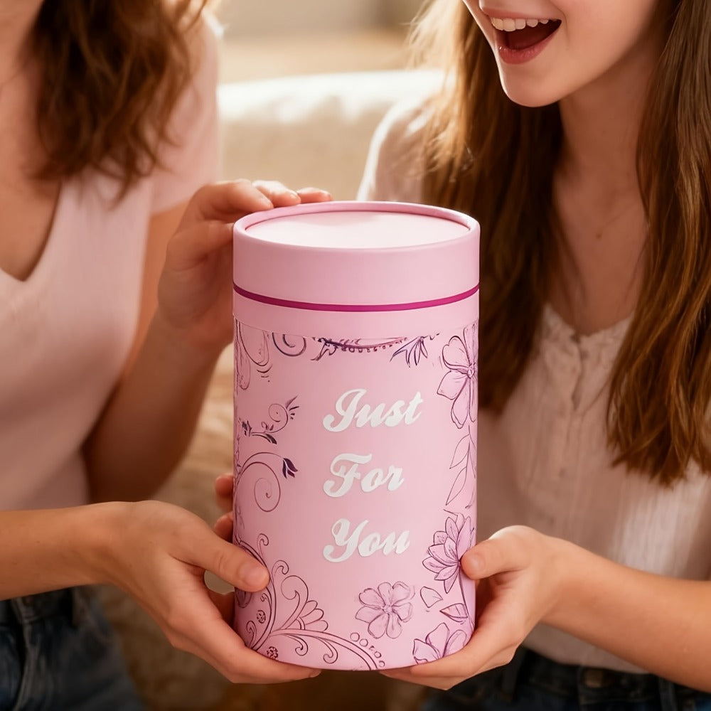 Personalized Wine Glass Gift for Women – A-Z Initial Letter Monogrammed Wine Glass with Gift Box & Greeting Card – Unique Birthday, Christmas & Mother's Day Gift for Mom, Best Frie - product image 8