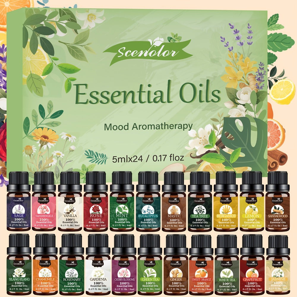 Fragrance Essential Oil Gift Set – Premium Hotel Scent Diffuser Oils for Candle Making, Aromatherapy & Home Fragrance | 12 or 24 Piece Set - product image 5