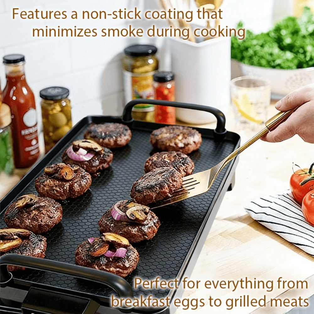 Electric Griddle with Non-Stick Coating - Large Submersible Cooking Surface, Make 15 Eggs at Once, Hassle-Free Cleanup, 2 Sizes Available - Perfect for Breakfast, Pancakes & Family - product image 8