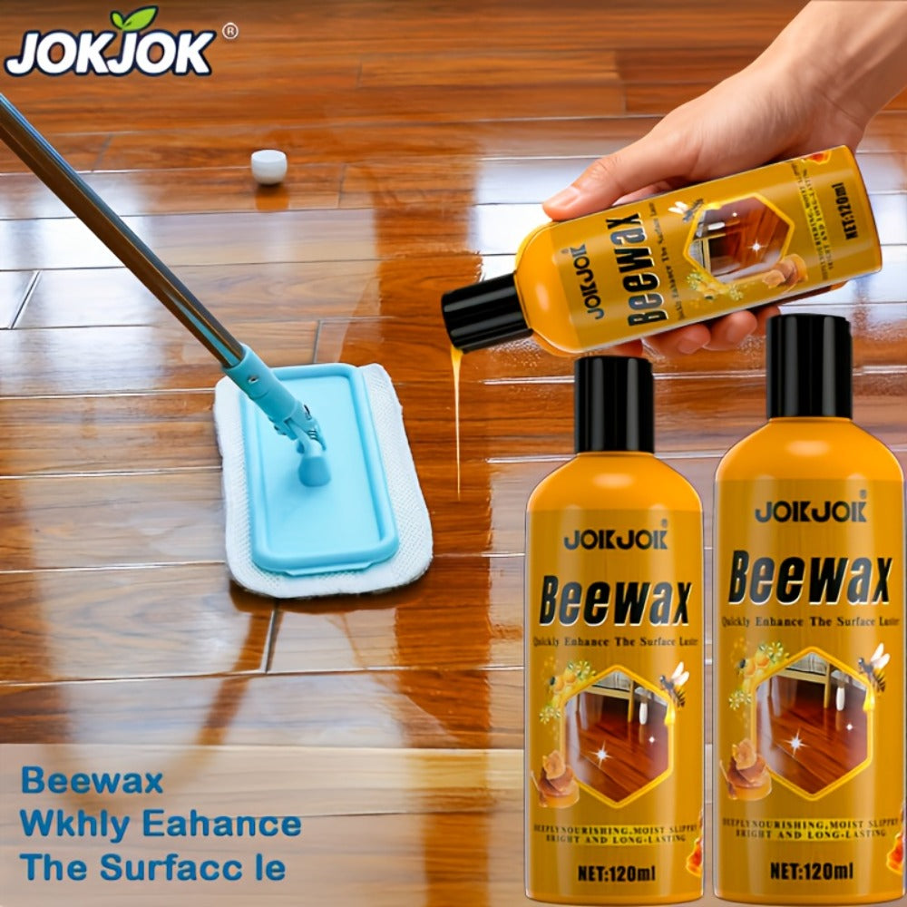 Beeswax Wood Polish & Repair Kit, Natural Wood Furniture Care Wax Deeply Moisturizes, Removes Scratches & Dullness, Restores Shine on Solid Wood Furniture, Floors, Countertops, Doo - product image