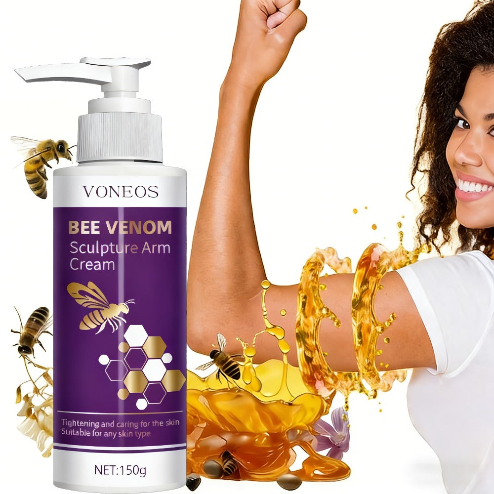 Body Firming Cream Bee Venom Sculpture Tightening Lifting — Moisturizing Anti-Sagging Anti-Aging for Arms Abdomen Thighs Buttocks Skin Elasticity Fast-Acting Women 1pc 2pcs - product image 2