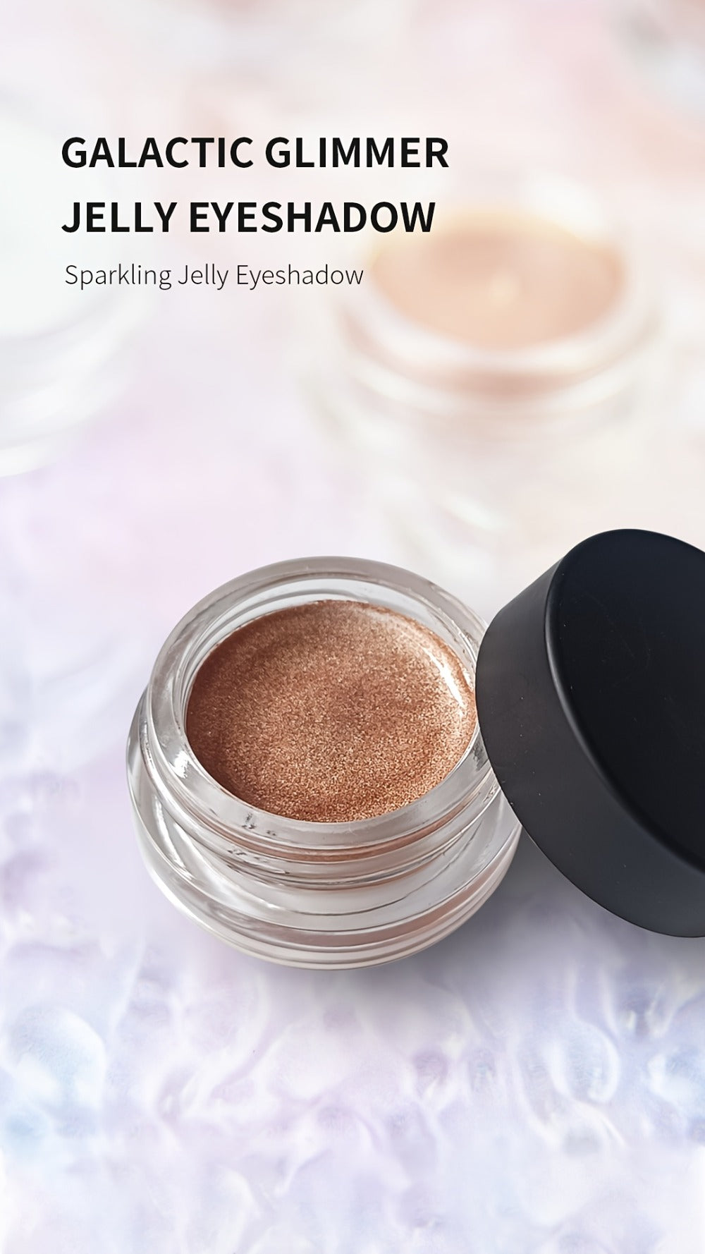 Jelly Gel Eyeshadow 2 Pack Sunset Copper Shimmer High Gloss Metallic Finish Long Lasting Fade Resistant Eye Makeup for Women Party Holiday Date Night Glam - product image 8