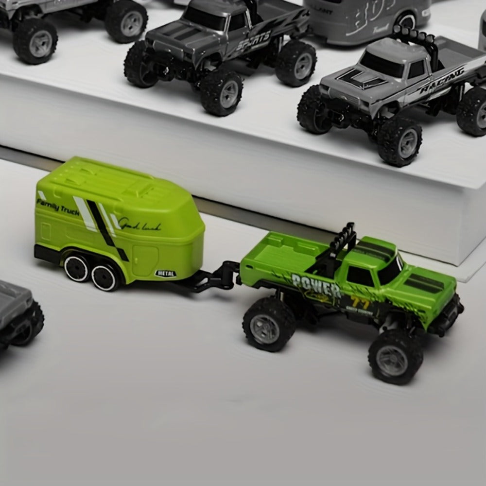 RC Off-Road Car with Alloy Body & Shock-Absorbing Chassis – Christmas Birthday Gift for Kids Teens – Remote Control Car for Boys Indoor Outdoor Racing Metal - product image 14