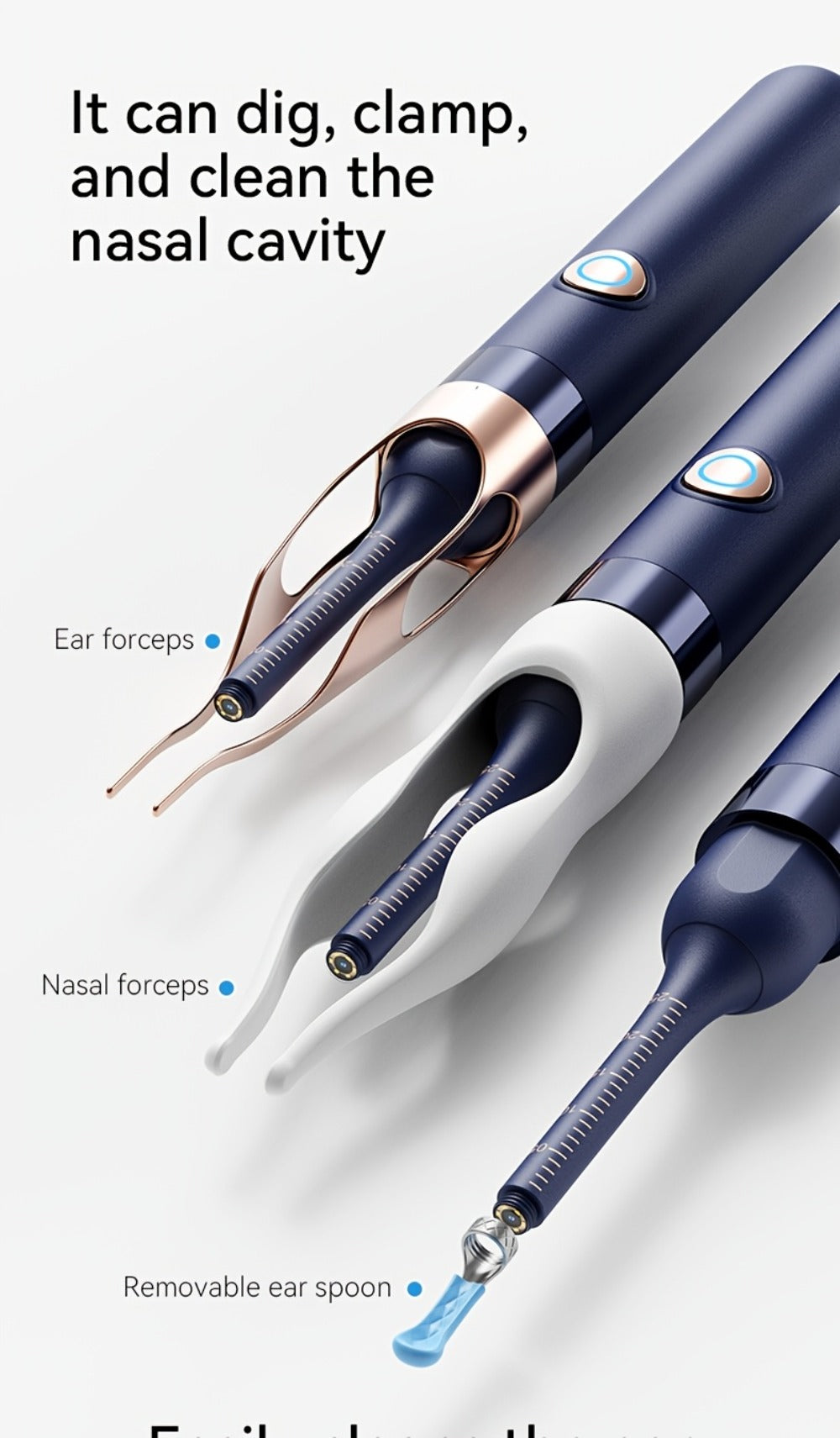 Upgraded 1080P Ear Wax Removal Tool with Camera & Storage Case – LED Light, iOS & Android Compatible, Complete Ear Cleaning Kit, Holiday & Birthday Gift for Whole Family - product image 16
