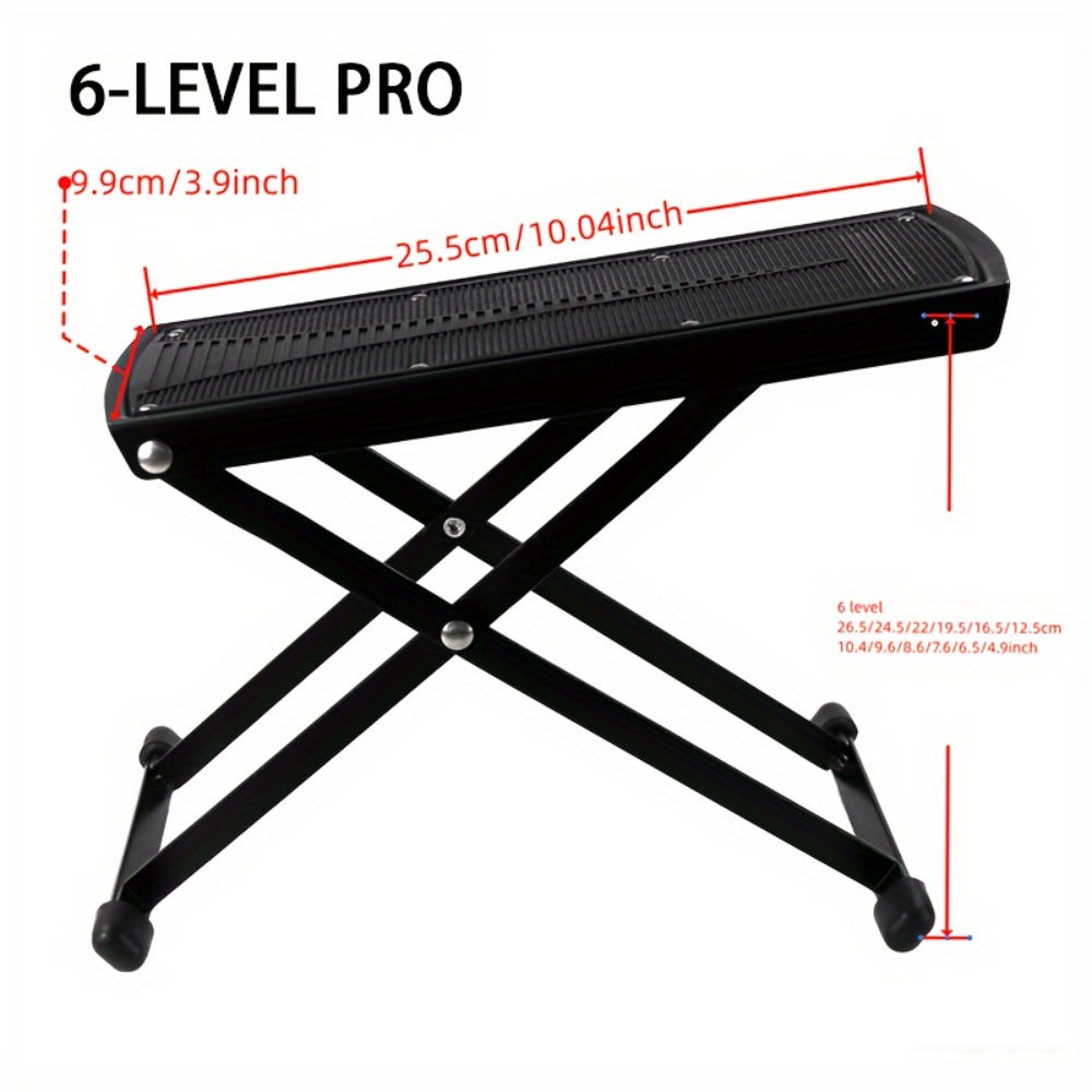 Adjustable Pedicure Footrest Stand 4-6 Level Non-Slip Portable Foot Rest for Nail Care – Professional Manicure Pedicure Tool for Salon & Home Use, Thickened Widened Pro Version Ava - product image 10