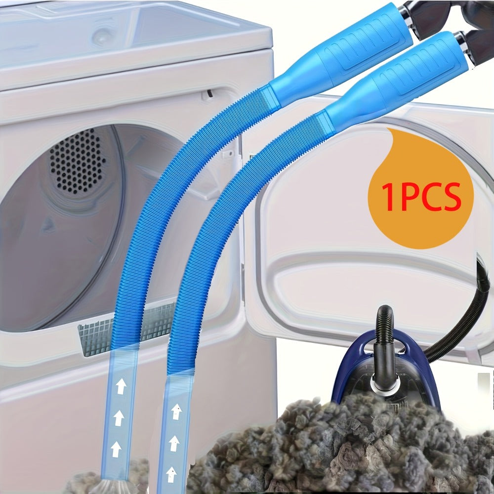 Dryer Vent Cleaner Kit Vacuum Hose Attachment Lint Remover Brush Flexible Dryer Duct Cleaning Tool for Removing Lint Debris Blockage from Dryer Vents and Exhaust Ducts - product image