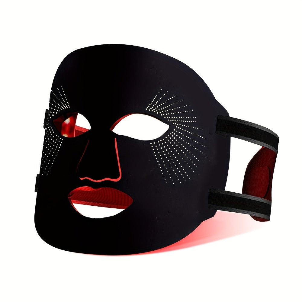 Red Light Therapy Face Mask 7 Color LED – FDA Cleared Silicone Mask for Anti-Aging, Wrinkles, Acne & Skin Whitening, Eye Protection, USB Rechargeable - product image 3