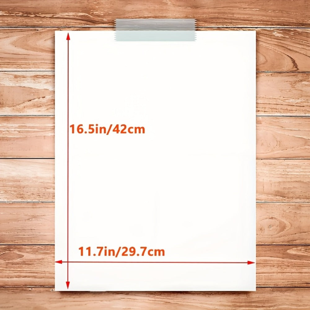 Watercolor Paper 50 Sheets Artist Grade Cold Press for Watercolor Painting DIY Crafts Sketching Available in 11.8x8.2in and 16.5x11.7in for Artists Beginners Students for Everyday Use