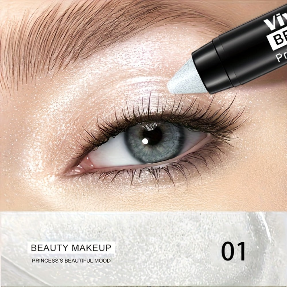 Eyeshadow Sticks 7-Piece Set Pop Color Matte — Easy Apply Smoky Eye Makeup Pencils with Eyebrow Pencil, Long-Lasting Vibrant Pigmented Eye Kit for Party Festival Daily Makeup Women - product image 2