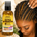 Hair Growth Oil 10-in-1 Botanical Herbal Blend Batana Rosemary Fenugreek Castor Red Onion Ginseng Turmeric Pumpkin Seed Nourishes Strengthens Shines All Hair Types 3.38oz - product image 17