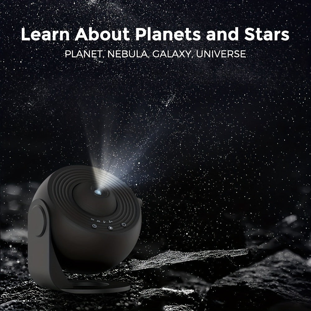 Star Projector Galaxy Aurora Night Light – 13-in-1 Planetarium Projector for Bedroom, Kids Room & Home Theater with Atmospheric LED Lighting - product image 3