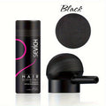 Hair Building Fibers with Spray Head 2-Pack Set - Instant Thickening Powder for Thinning Hair, Conceals Hair Loss, Bald Spots & Receding Hairline, Black Dark Brown Medium Brown - product image 13