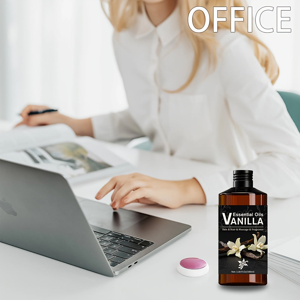 Vanilla Essential Oil 100ml Pure Natural Aromatherapy Plant Extract — Diffuser Massage Skin Care Relaxation Stress Relief Calming Scent Home Fragrance Gift - product image 2