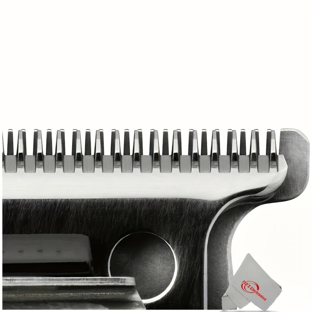Andis T-Outliner Replacement Blade #04521 Close-Cutting T-Blade Compatible with GTO GO SL Trimmer Models - Professional Barber Shaver Blade Silver Precision Edge Up - product image 5