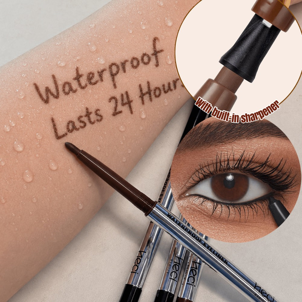 3-Piece Matte Gel Eyeliner Pen Set Waterproof Long-Lasting Smudge-Proof Precision Eye Makeup — Quick-Dry Creamy Formula for Sensitive Mature Skin Beginner Friendly Deep Medium Blac - product image