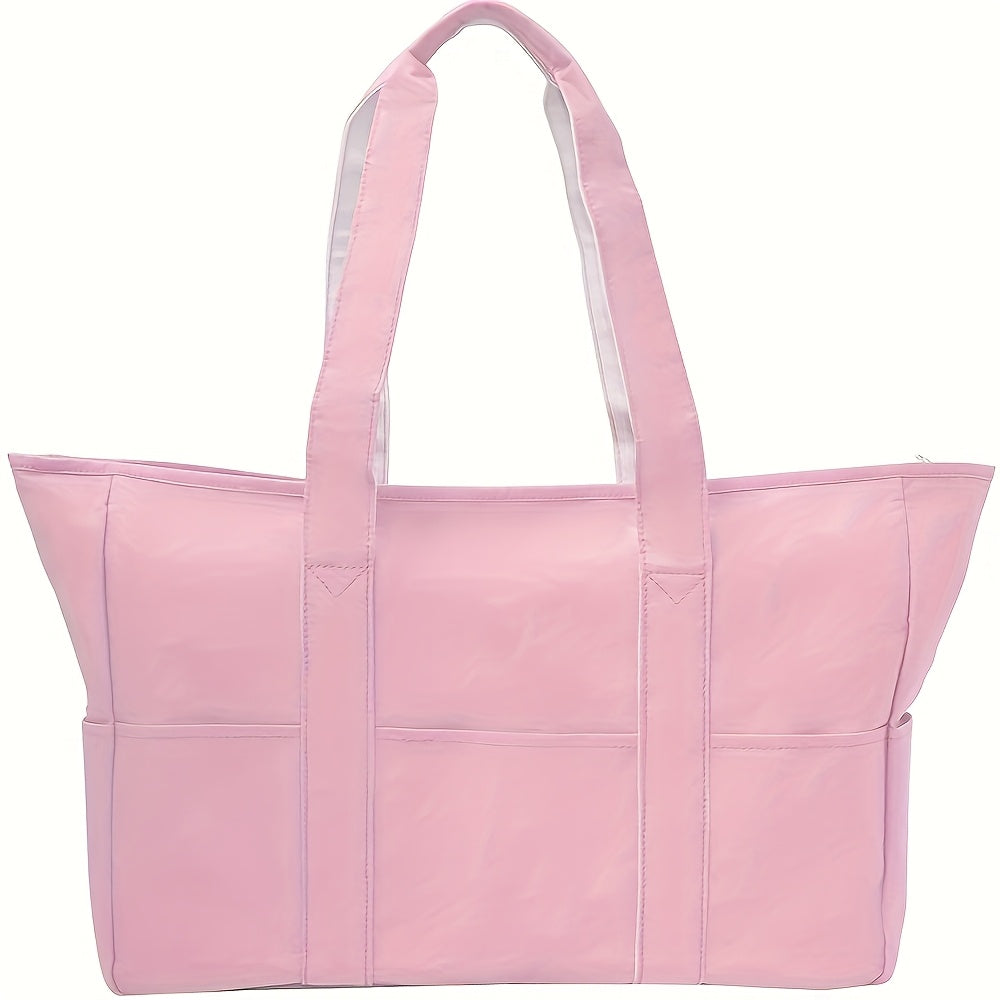 Women Beach Bag Dry Wet Separated Pocket Sandproof Swim Pool Bag Utility Travel Tote for Beach Pool Swimming Daily Use Multiple Colors for Everyday Use - product image 6