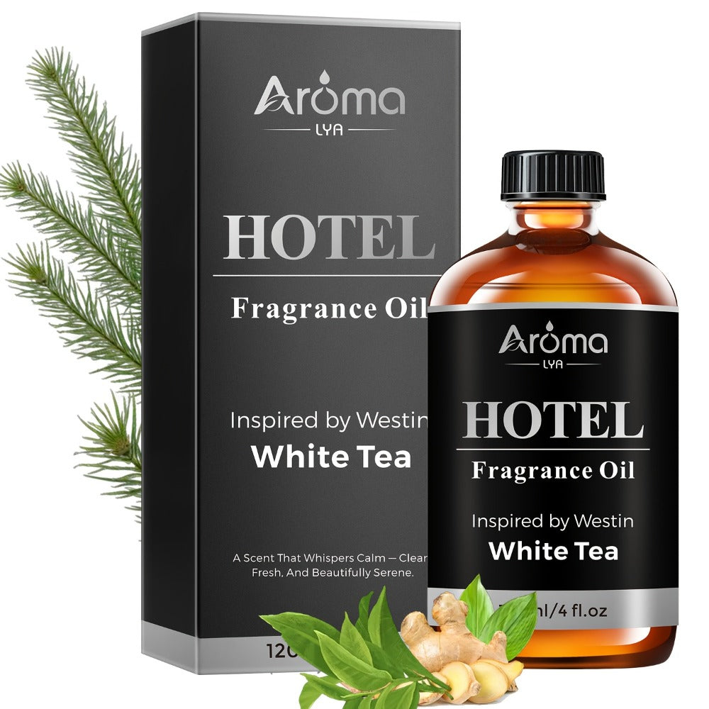 Hotel Fragrance Oil 4oz – Luxury Resort Scents for Diffuser, Candle, Humidifier & Car | M Way, White Tea, Carlton, Beach Villas - product image 5