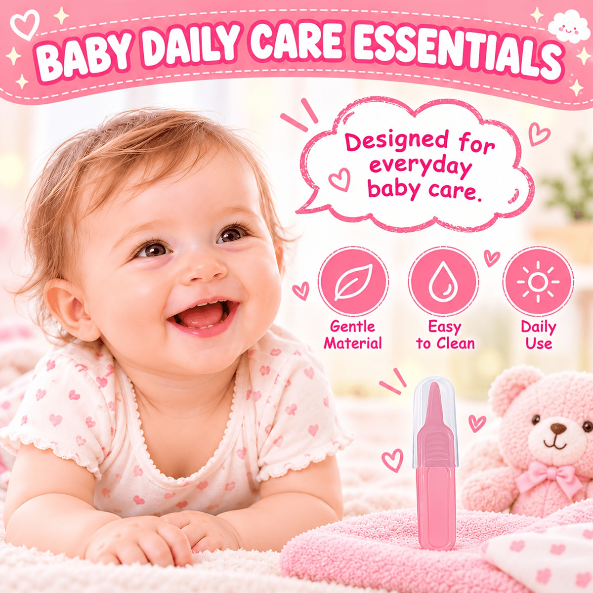 Baby Healthcare and Grooming Kit, 24in 1 Baby Electric Nail Trimmer Set Newborn Nursery Health Care Set for Newborn Infant Toddlers Baby Boys Girls Kids Haircut Tools