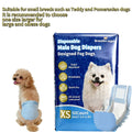 Super Absorbent Leak-Proof Pet Nappies, Comfortable Fit for Puppies, Senior Dogs, Incontinence & Post-Surgery Recovery, XXS to L | Disposable Dog Diapers - product image 2