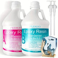 Ultra-Clear Epoxy Resin Kit 1 2 3 Gallon Fast Curing Bubble-Free Non-Yellowing – 2-Part AB Epoxy for Coatings Casting Countertops River Tables & DIY Crafts - product image 15