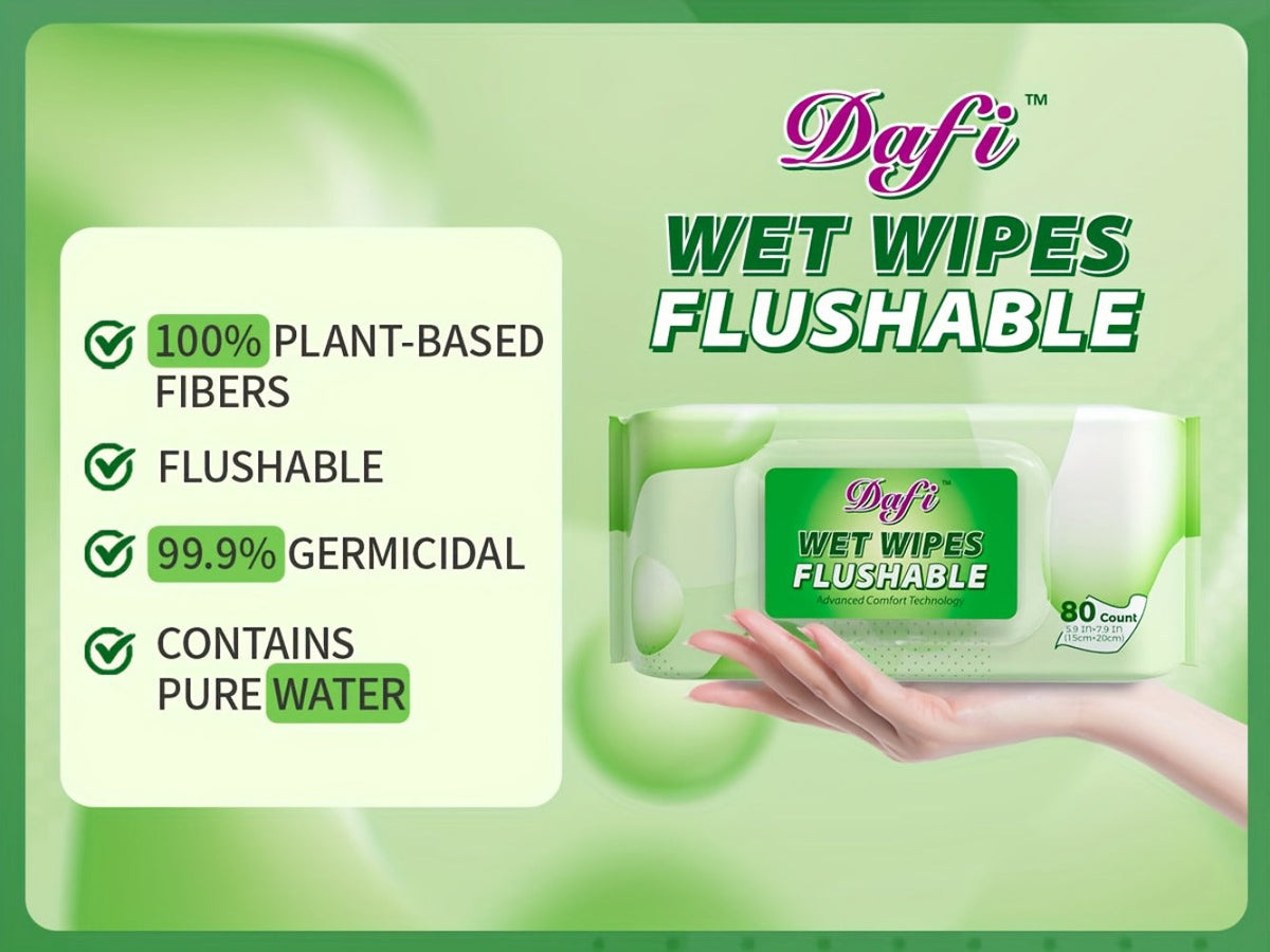 Flushable Wipes for Adults 1200 Count 15 Packs Unscented Toilet Wipes No Alcohol 100% Plant Based Fibers Septic Safe Sewer Safe Wet Wipes Bulk Value Pack for Sensitive Skin Persona - product image 11