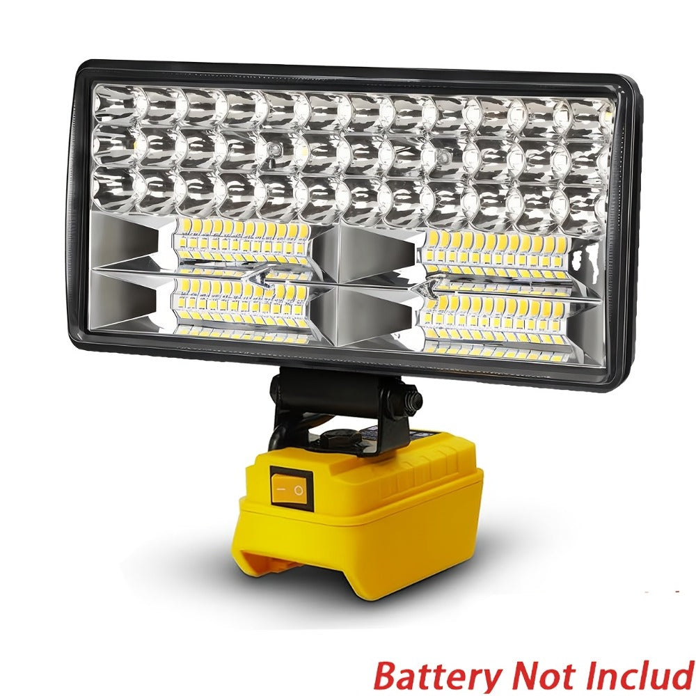 Cordless LED Work Light for DeWalt 20V Battery – 30W/90W 1800/5400 Lumen LED Floodlight | Battery Powered Work Light for Automotive Repair, Construction Site & Emergency Lighting | - product image 16