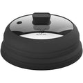 Collapsible Microwave Cover Splatter Guard with Silicone Handle - BPA Free Foldable Food Cover Lid for Microwave Oven 8.5 9.8 10.5 11.8 Inch in Black Red Grey Blue - product image 10