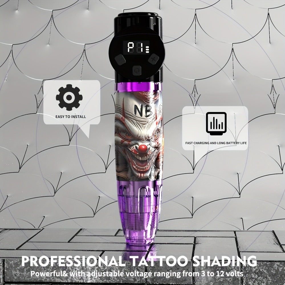 LCD Display Tattoo Machine Kit Complete Set INKSOUL Rotary Tattoo Gun with Voltage Control Full Equipment & Supplies for Beginners & Professional Tattoo Artists - product image 7