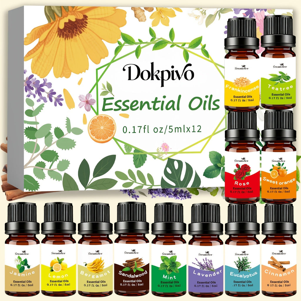 Fragrance Essential Oil Gift Set – Premium Hotel Scent Diffuser Oils for Candle Making, Aromatherapy & Home Fragrance | 12 or 24 Piece Set - product image 13