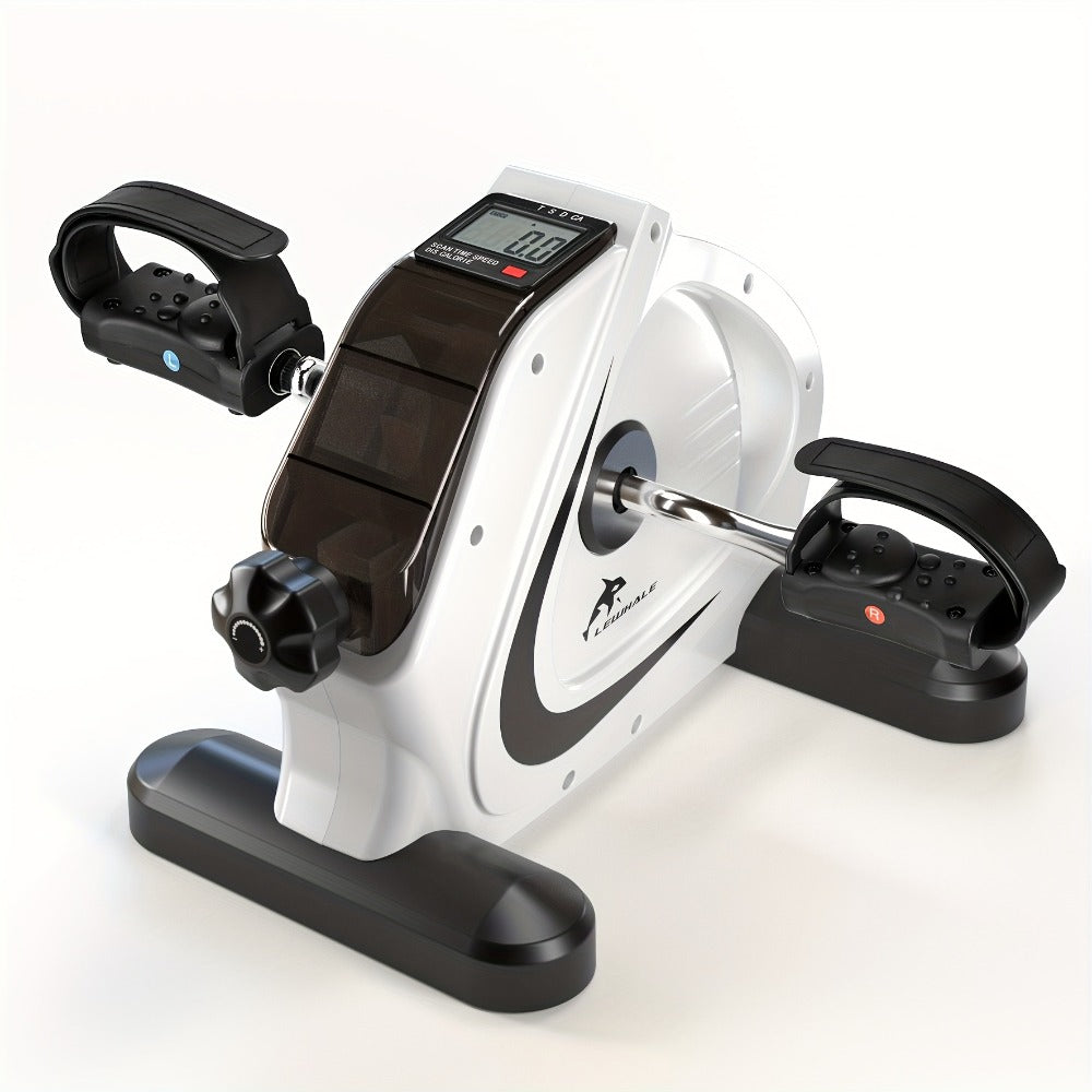 Portable Elliptical Trainer Mini Exercise Bike Under Desk Pedal Exerciser LCD Display 8 Resistance Levels Silent 350lb Capacity Arm Leg Training for Home Office Seniors - product image 10