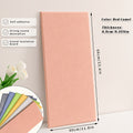 Set of 6 High-Density Acoustic Foam Panels Measuring 12X24X0.4 Inches, Available in Blue, Green, Yellow, Brown, and White, These Self-Adhesive Soundproof Wall - product image 3