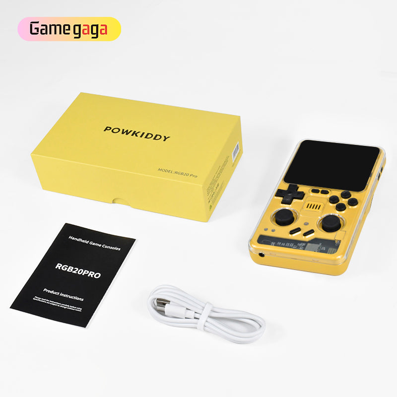 High Resolution Retro Handheld Game Console Powkiddy RGB20 Pro 3.2 Inch IPS 1024x768 5000mAh 10-Hour Wi-Fi Bluetooth HDMI Dual TF 256GB N64 PS1 NDS Emulator - product image 6