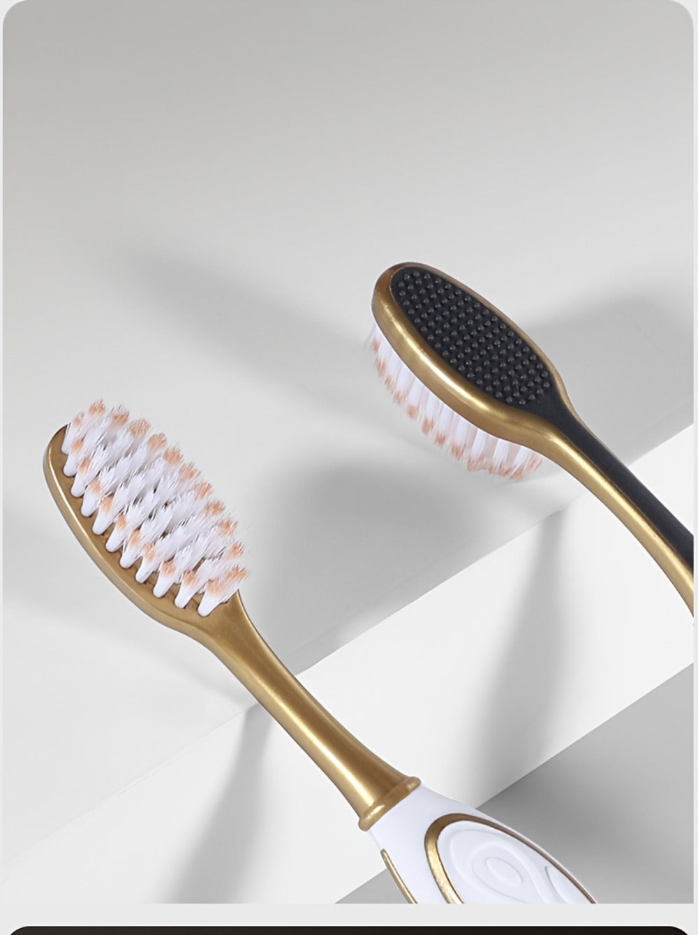 Gloryin Soft Bristle Toothbrush Set Anti-Slip Olive Handle Full Size Head Gentle Gum Care Daily Oral Hygiene for Adults Couples Household Travel 6pcs 12pcs Value Pack - product image 13