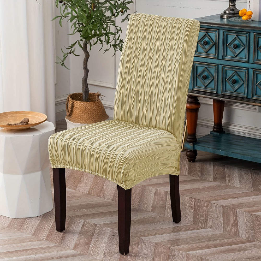 Dining Chair Covers Stretch Slipcovers Set of 4 or 6, Stain Resistant Removable Washable Chair Protector for Home Kitchen Restaurant Wedding, Spandex Jacquard Fabric, 7 Colors Avai - product image 33