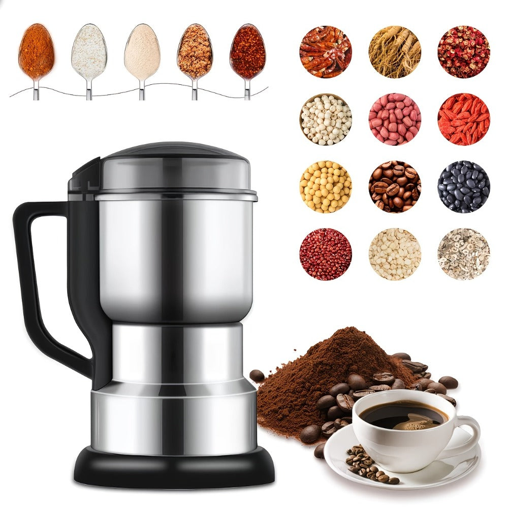 Electric Coffee Grinder 300W 25000RPM – 8-Blade Stainless Steel Spice & Grain Mill for Coffee Beans, Nuts, Spices | Home, Cafe & Camping - product image 35
