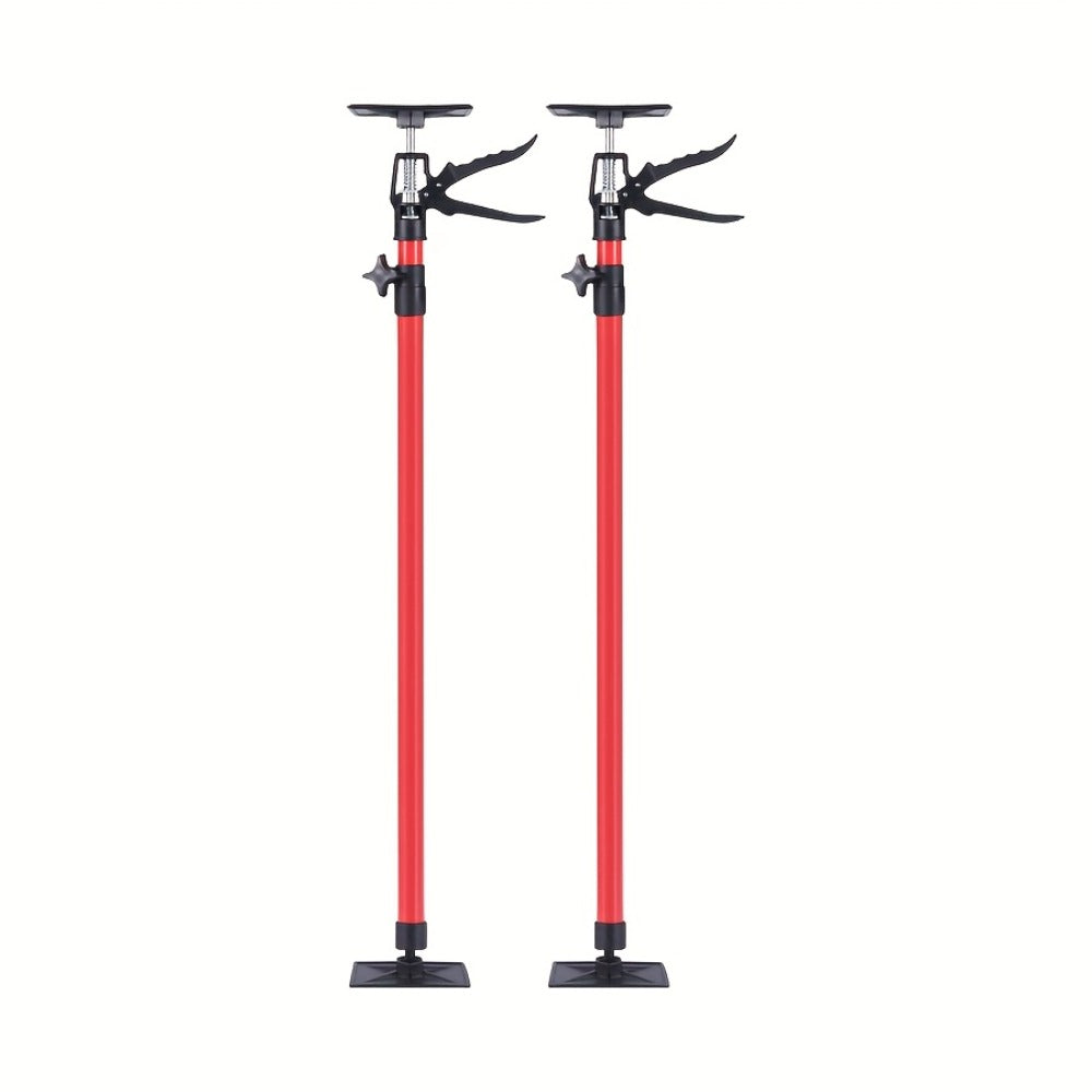 Telescopic Support Rod Adjustable 11.8-114in 154 lb Heavy Duty Anti-Slip Third Hand Support System 2pcs Drywall Lifting Cabinet Jack Wardrobe Installation Prop Tool-Grade Support K - product image 7