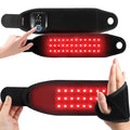 Infrared LED Wrist Brace with Vibration for Hand & Wrist Pain Relief, Adjustable Strap Fits Left & Right Hand, Unisex Wearable Recovery Device for Office & Daily Use – Red Light Therapy Wrist Wrap 660nm 850nm
