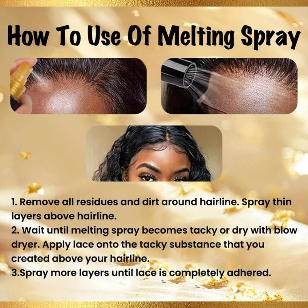 Strong Hold Hair Spray 24H for Women and Men - Flexible Natural Finish Shapes Hair, Secures Wigs and Controls Edges, Moisturizing Quick-Dry Formula 4.06oz - product image 12