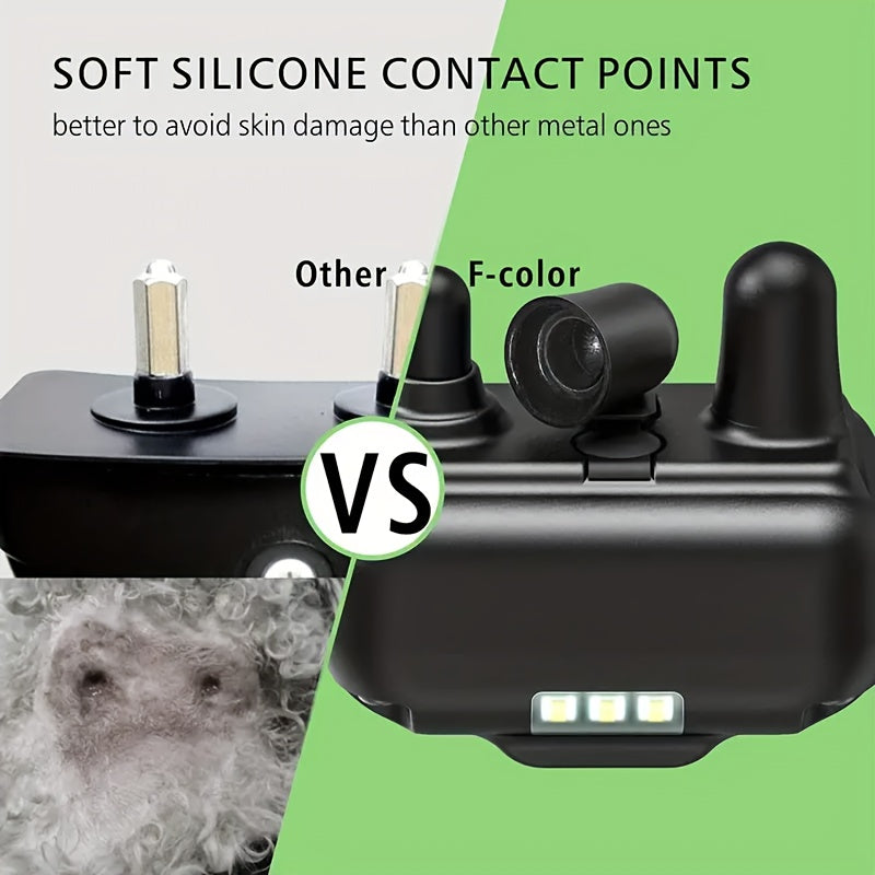 Remote Dog Training Collar with 3 Modes – Vibration, Sound & Static, Adjustable Nylon Strap, Rechargeable E-Collar for Small Medium Large Dogs – Safe - product image 2