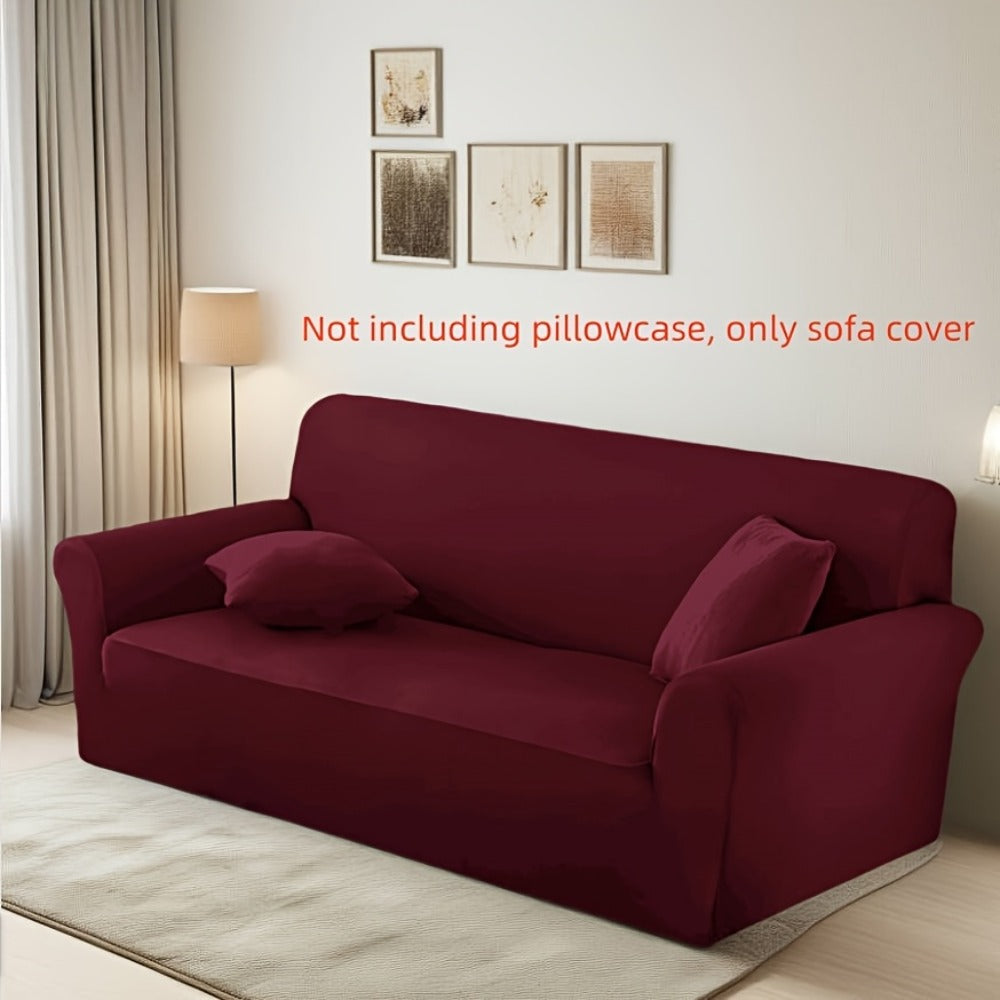 Elastic Anti-Slip Sofa Cover - Stretch Pet Friendly Couch Slipcover with Cat Paw Protection, Easy Care Fabric for Living Room Bedroom Office, 7 Colors 1-4 Seater - product image 14