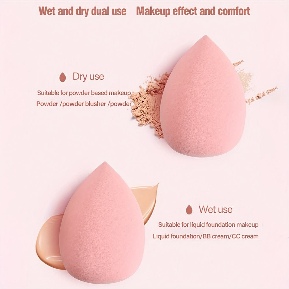 Makeup Brush Set 41/47PCS Professional Ultra-Soft Eyeshadow Blending Kit - Concealer Contour Foundation Brushes & Sponges for Flawless Application - Retractable Travel Design Wet D - product image 16